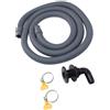 Aritynu Kit di Installazione Pompa di Sentina 750GPH Tubo Flessibile da | Materiale EVA PE, Alta Pressione, Compatibile con Yacht, Diametro 19 Mm, Valvola di Ritegno a 90 Gradi, Tubo di Drenaggio
