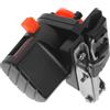 Housoutil Contatore per Lenza da Pesca 0-999 Metri Display Numerico | ABS Nero, Misurazione Bidirezionale e Attacco a Clip, per Canne e Mulinelli da Pesca