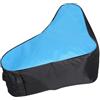 VOSAREA Borsa per Pattini a Rotelle Triangolare Blu, e Traspirante | Tessuto Oxford con Plastica, Tracolla Regolabile e Manico Robusto, Fondo Rinforzato, Tasche Extra