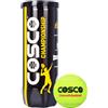 Cosco Campionato di Tennis Ball, Green (confezione da 3)