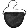 VALICLUD Borsa per Pallone in Rete, Borsa Sportiva Singola 50×36 CM | Rete Nera Traspirante, Tracolla Regolabile, Accesso Rapido, per Allenamenti e Uso All'aperto