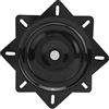 Rengue Base Girevole per Sedile Barca, Rotazione 360° Supporto in Acciaio a | Acciaio Laminato a Freddo Resistente Alla Corrosione con Rivestimento EDC, Guide Scorrevoli in Nylon per Funzionamento