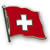 Bandiere Pin placcati in oro: Svizzera