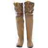 YTEfhdCGP stivali da pesca, Stivali da pesca Bootfoot marroni 4-9(7.5)