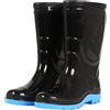 YTEfhdCGP stivali da pesca, Stivali da pesca caccia agricoltura PVC nero UK(7 UK)