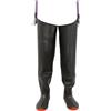 YTEfhdCGP stivali da pesca, Stivali da pesca caccia 60cm 80cm neri misure multiple