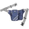 HORIALENCE Marsupio Sportivo da Corsa e Trekking Blu con Porta Borraccia | Nylon, Vestibilità Regolabile e Portatile, per Ciclisti, Lavoro e Passeggio con Cane