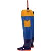 YTEfhdCGP stivali da pesca, Stivali da pesca PVC impermeabili Bootfoot caccia unisex blu(6.5)