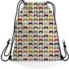 Generic Sacchetti Game Pad Sacca Zaino Sportivo Festa 36x42cm | Sackpack Cinch Regolabile Sportiva Sacche per uomo e donna Best Friends Adulti