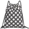 KWQDOZF Medusa luminosa luminosa, zaino con coulisse Borsa a tracolla unisex Bors