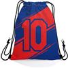 Generic Sport String Zaino Rugby No Sackpack Cinch Viaggio 36x42cm | Gym Sacco resistente Palestra Borsa per quotidiano yoga Festa
