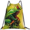 KWQDOZF Note musicali, Zaino con coulisse Borsa a tracolla unisex Borsa da palest