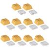 baojielai 8pcs Cheey Profile PC Keycaps 1U Keycap Set per tastiere meccaniche keycaps durata in colore classico