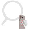 Generic Anello Magnetico Adesivo con Magnete per Telefono | Supporto con Foglio Magnetico per Caricamento Wireless di Dispositivi, Adatto per Scrivania, Viaggio, Casa e Uso Quotidiano