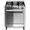 Lofra M76MF-C Cucina Piano Cottura Gas 5 Fuochi Forno Elettrico Multifunzione 66 L 9 Programmi Classe A (90x70x60 cm) colore Acciaio Inox