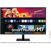 Samsung LS32BM700UUXEN Smart Monitor M7 32'' UHD 4K VA 3840x2160 60Hz Smart TV Tizen WiFi Bluetooth HDMI colore Nero
