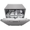 LG DB242TX Serie 2 Lavastoviglie Incasso 14 coperti Classe D QuadWash Wi-Fi EasyRack+ (55x60x82 cm) colore Noble Steel