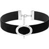 MILAKOO Nero Velluto Choker Collana per le Donne Vintage Retro Y2k Stile Collana Tattoo Lace Choker per Halloween Party