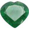 Gemsgrowth Smeraldo verde naturale certificato 179,50 ct a forma di cuore colombiano pietra preziosa sciolta