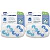 Chicco Succhietto Comfort Boy In Silicone 6-16 Mesi 2 Pezzi 2x1 St