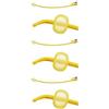 Catetere Foley A Media Permanenza Rusch Gold Plus 2 Vie In Silkolatex Lattice-Silicone Per Adulto Ch12 Lunghezza 40 Cm Punta Cilindrica Fori Palloncino 5-15 Ml 1 Pezzo 3x1 pz