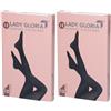Ladygloria 12 Gambaletto 70 Nero 3 2x1 St