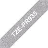 Brother TZE-PR935 nastro per etichettatrice Bianco su argento - TZEPR935