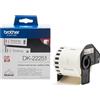 Brother DK-22251 nastro per etichettatrice Nero e rosso su bianco - DK22251