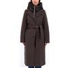 EMME MARELLA Donna Emme Marella Cappotto Con Davantino E Cappuccio Stacc Donna
