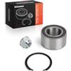 Frankberg Cuscinetto ruota kit cuscinetto ruota cuscinetto a sfere | Anteriore con anello di impulso ABS integrato; compatibile con Van 312 519, Bipper AA, Punto Kast/Hatchback 199, Corsa E X15
