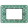 Biesse Supporto 3 moduli compatibile Vimar Plana Biesse