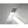 VELUX Set vantaggioso VELUX: tenda oscurante in tinta unita grigia e tenda plissettata bianca con comando manuale, telaio in alluminio DFD C02 0705S