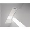VELUX DKL PK06 1025S, manuale, a lamelle, tapparella, bianco, tinta unita, alluminio