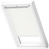 VELUX Tenda oscurante VELUX, tinta unita bianca, azionamento manuale, telaio bianco, DKL M04 1025SWL