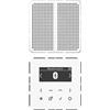 Jung Radio digitale Smart DAB+ con Bluetooth SetMono1LS - Ricevitore radio DAB CD1 BT WW