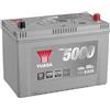 Yuasa Batteria di avviamento YBX5000 Argento ad alte prestazioni SMF di Yuasa (YBX5335) Batteria di avviamento, accumulatore, batteria, batteria auto