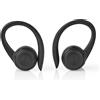 Nedis Cuffie completamente senza fili | Bluetooth® | Durata massima della batteria: 4 ore | Controllo della pressione | Coperchio della batteria | Microfono incorporato | Supporto per il controllo vocale | Auricolari | Nero