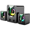 Esperanza EGS107 Speakers 2.1 USB LED 5 W Black