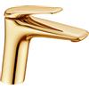 LIBEROSHOPPING Rubinetto Miscelatore Lavabo Bagno Ottone Oro