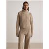 by Aylin Koenig Maglione in lana merino Lea - Marrone