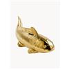 POLSPOTTEN Salvadanaio in ceramica Fish - Oro