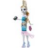 Monster High Dawn of the Dance Lagoona Blue Bambola Replica | Boo-riginal Creeproduction Lagoona Blue con abito da festa e accessori, tra cui borsa, foto, invito e base per bambola, JKM48