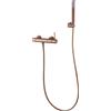IMEX Rubinetteria IMEX - MONZA miscelatore monocomando doccia in ottone [oro rosa spazzolato] - BDM039-5ORC