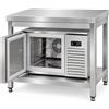 Ristotecno Tavolo inox per incasso abbattitore GN 2/3 - Cm. 70x70x85H