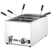 Cuocipasta elettrico da banco 25 litri - 5 cestelli - 3500 W - 60,1x32,6x27,9 cm
