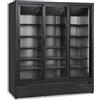 Frigo vetrina bibite ventilato 1428 litri - 3 porte scorrevoli - Nero - CL 1700 3G SL BLACK