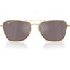 Ray-Ban Occhiali da sole unisex Rbr0102s Caravan Reverse