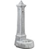 Kam Fontana da giardino vedovella kam lecce anticato grigio 36x46x100 cm