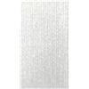 Divina Home Rivestimento murale fonoisolante divina home effetto pietra graffiata bianco alabastro 60x2,5x120 cm 12 pezzi