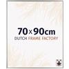 Dutch Frame Factory - Cornice 70x90 cm Champagne - Plastica | Vetro acrilico antiriflesso, Montaggio a parete, Adatta per foto, poster o puzzle, Made in Holland